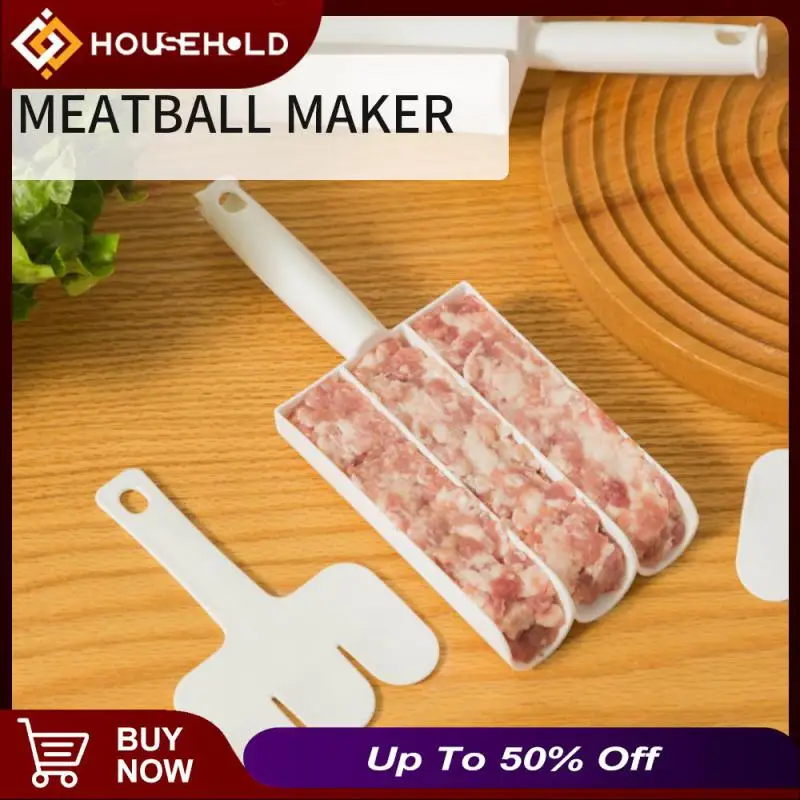 

5/10/15PCS Kitchen Accessories Meat Making Balls Mold Portable Plastic Meat Tools 2023 Convenient