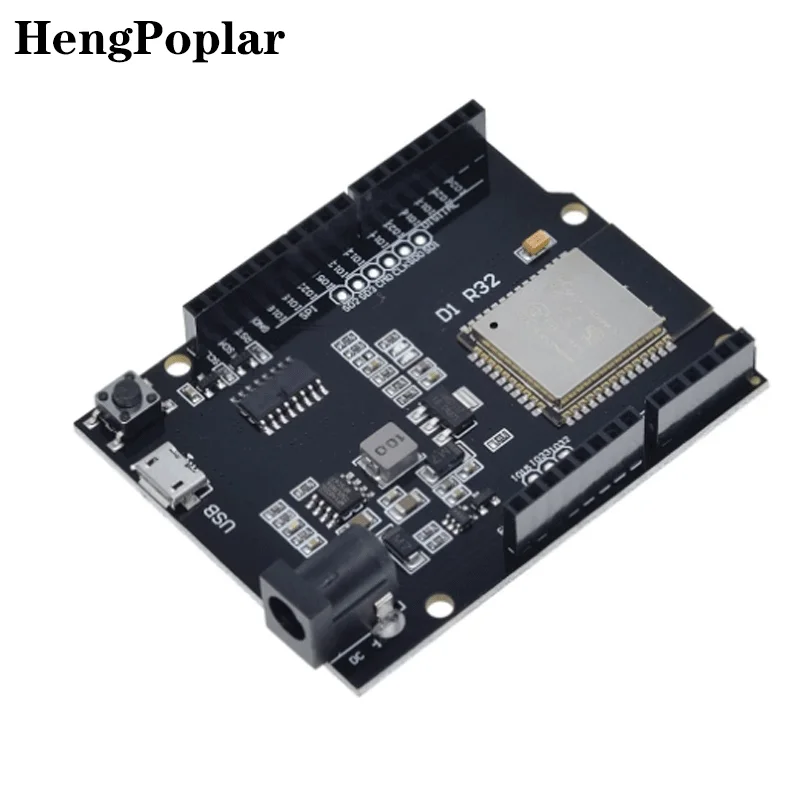 

For Wemos D1 ESP32 ESP-32 WiFi Bluetooth 4MB Flash for UNO D1 R32 Board Module CH340 CH340G Development Board For Arduino