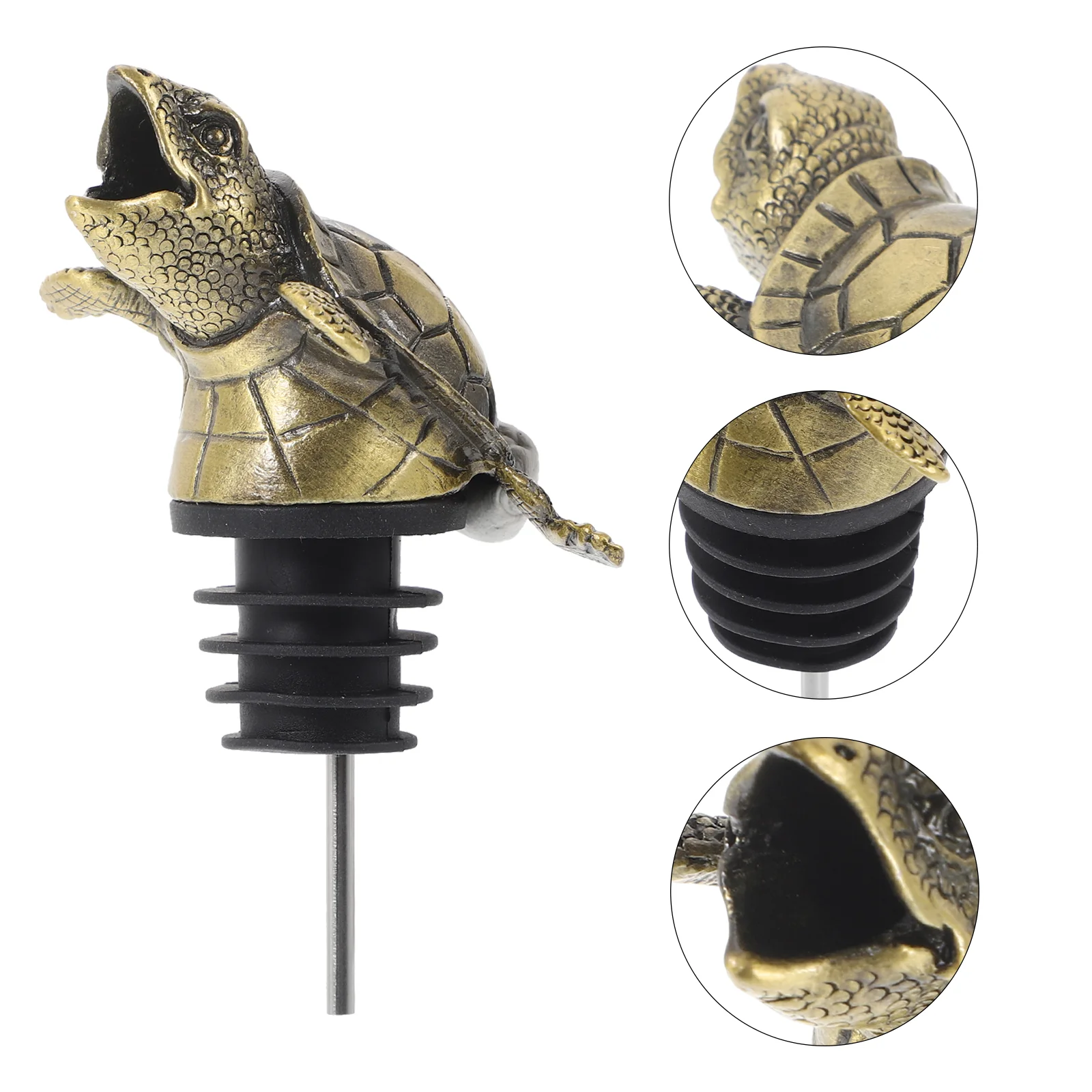 

Turtle Pourer Metal Pourer Bottle Pourer Decorative Pourer for Bar Bartender