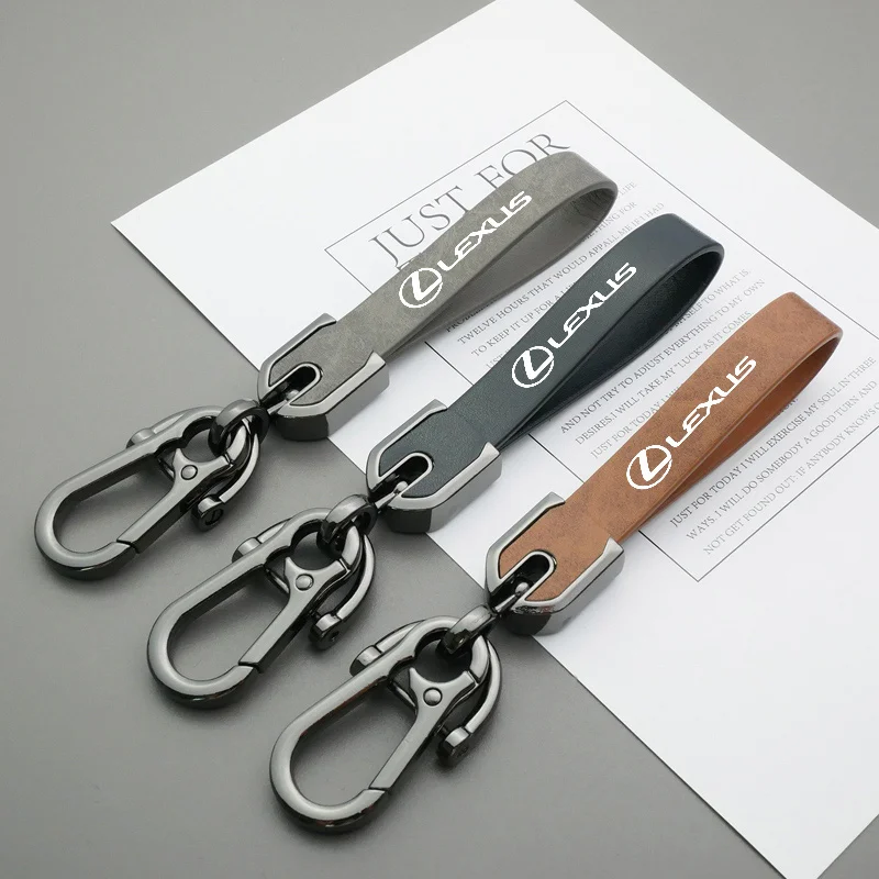 Новый брелок для ключей из натуральной кожи с эмблемой Lexus RX330 RX300 SC300 NX UX IS200T RX200T