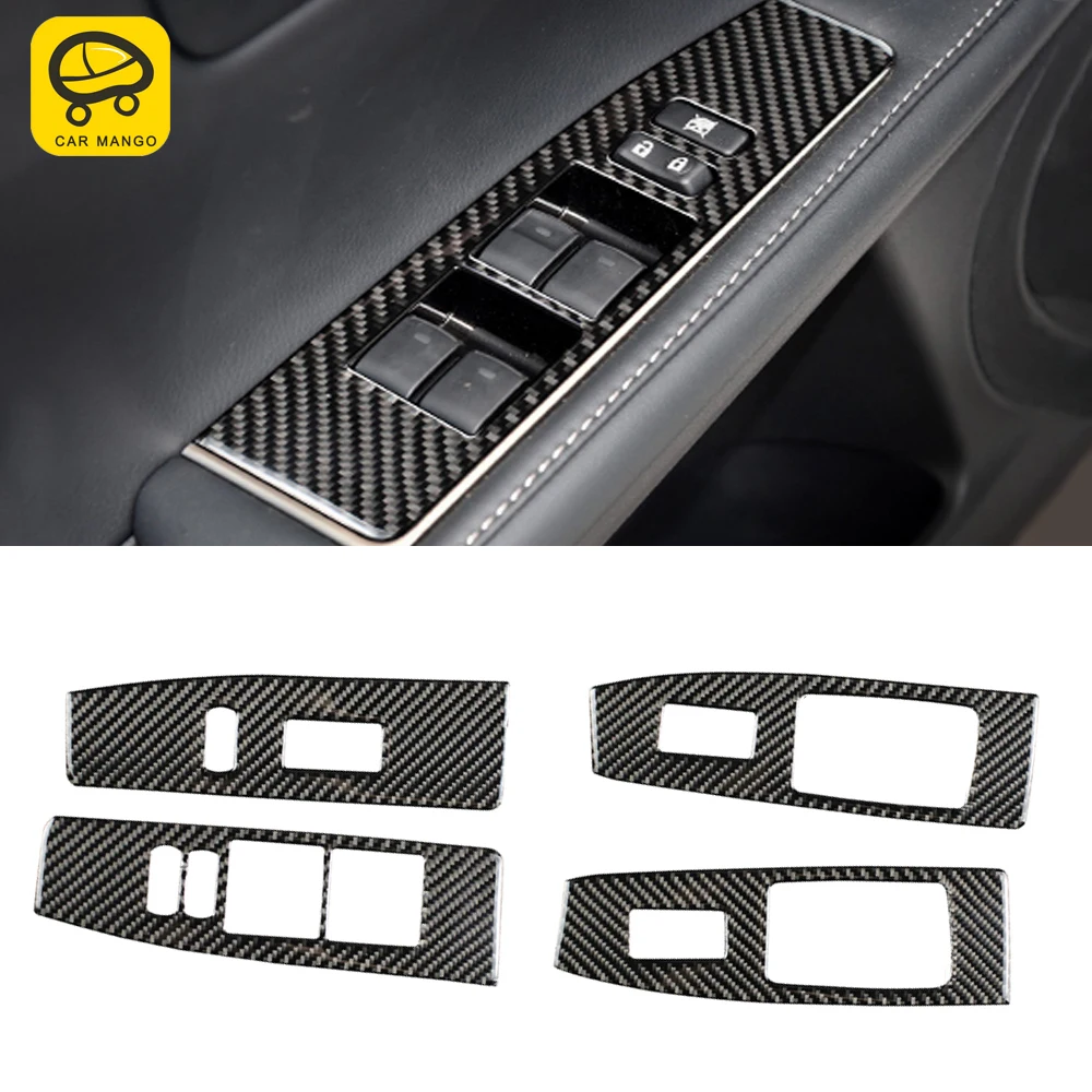 

For Lexus ES200 250 300H 2012-2017 Auto Car Accessories Window Control Panel Frame Switch Cover Sticker Trim Interior Decoration