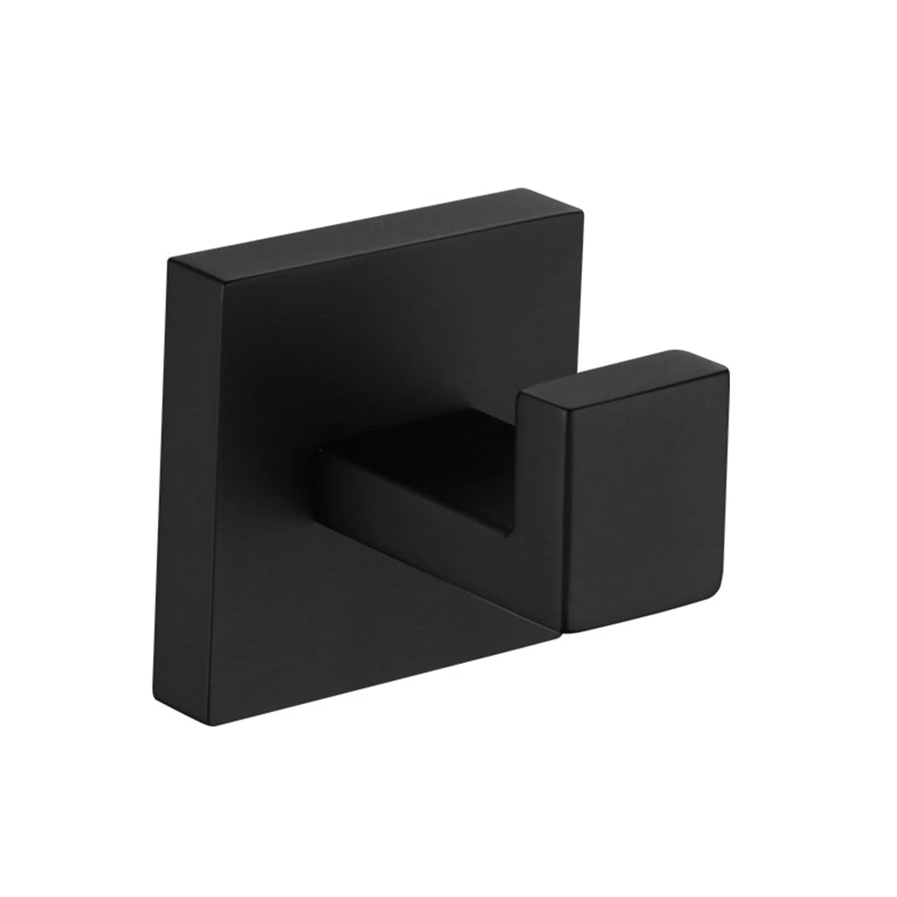 

Black Robe Hook Wall Hook Coat Hanger Towel Hook Bathroom Hook 304 Stainless Steel Hook Rustproof Hook Kitchen Hook Hardware