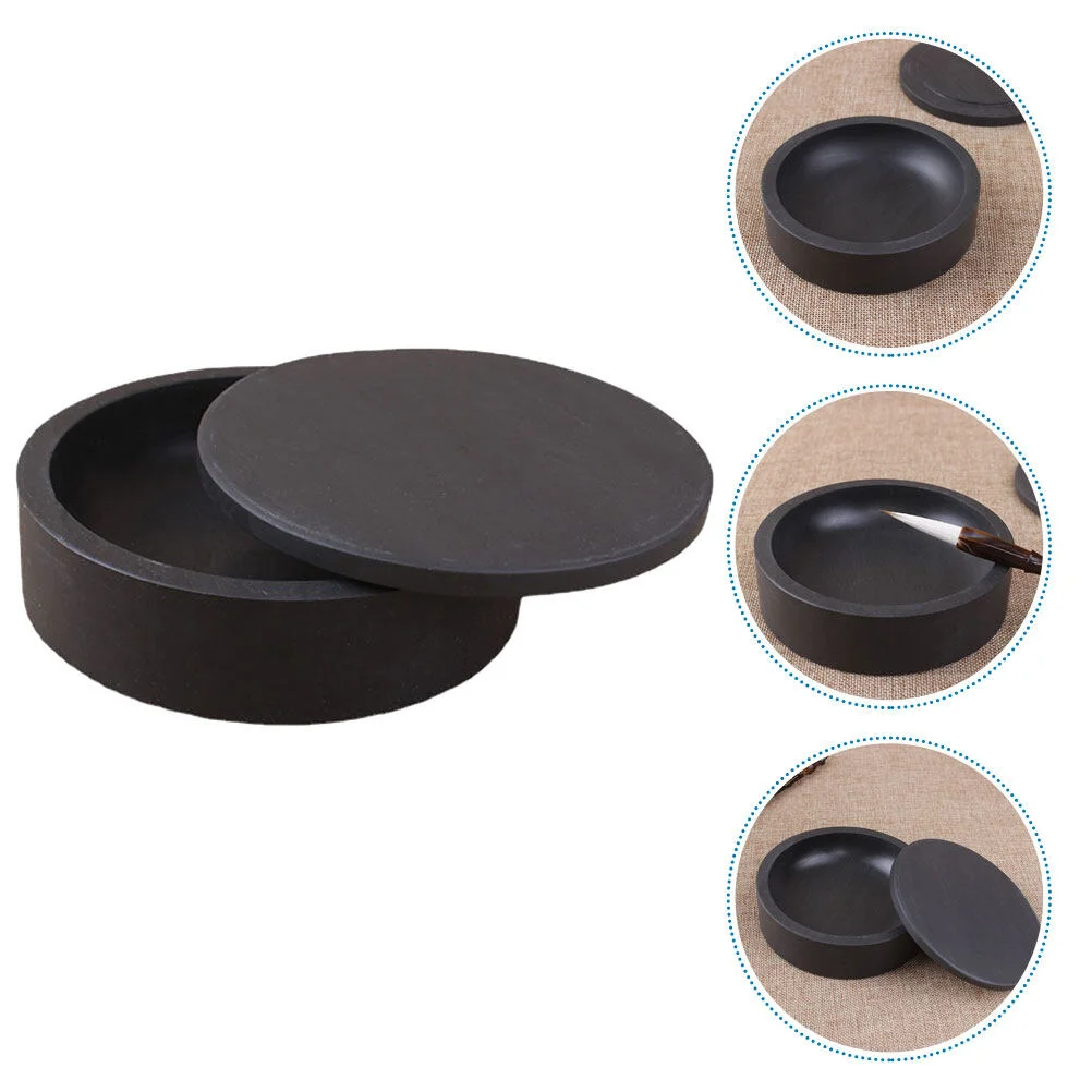 

China Inkslab For Writing For Writing Writing Supplies Covered Holder Rough Stone Chinese Student