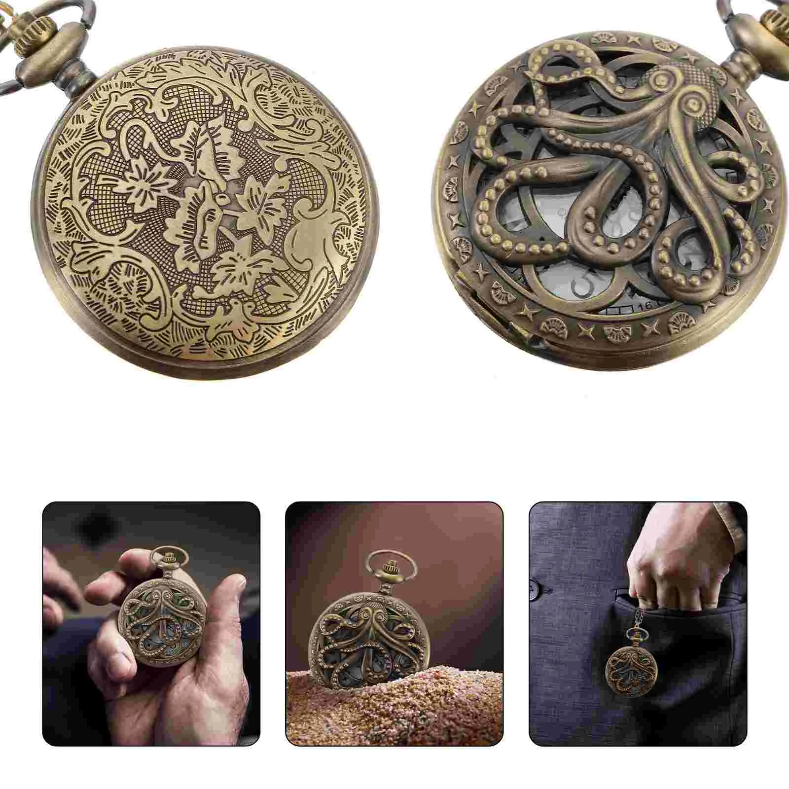 Рисунок 2 - Ажурные карманные часы для мужчин