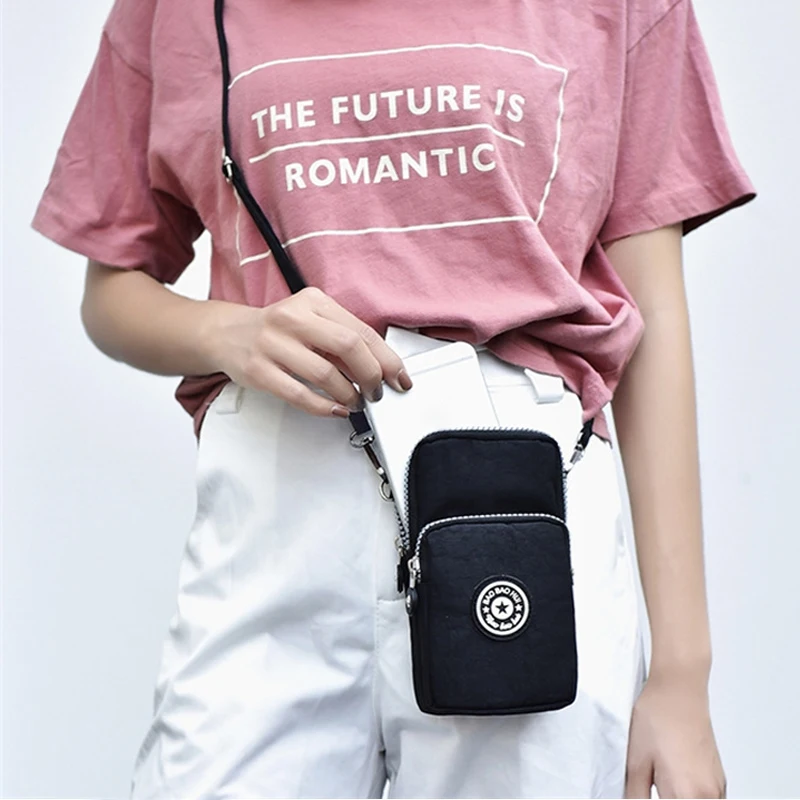 Small Shoulder Bag Nylon Women Mobile Phone Bag Mini Female Messenger Purse Lady Wallet CrossBody Bag Women Handbag сумка женска 2 Small Shoulder Bag Nylon Women Mobile Phone Bag Mini Female Messenger Purse Lady Wallet CrossBody Bag Women Handbag сумка женска 2