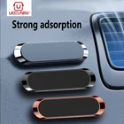 Автомобильный магнитный держатель для телефона UEELR, подставка в форме мини-полосы для приборной панели для iPhone, Samsung, Xiaomi, металлическое магнитное настенное крепление для GPS
