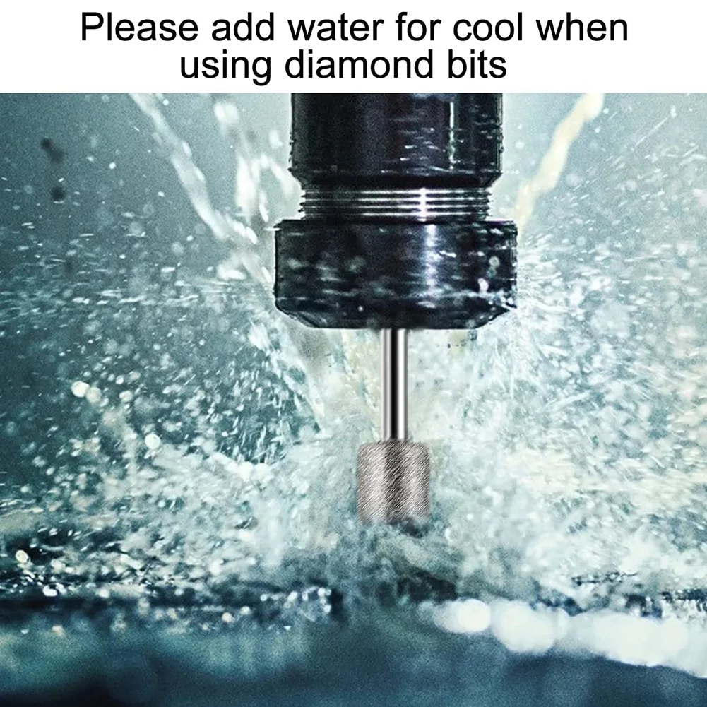 Набор для резьбы по камню 12 шт. алмазные сверла камня стекла керамики роторные