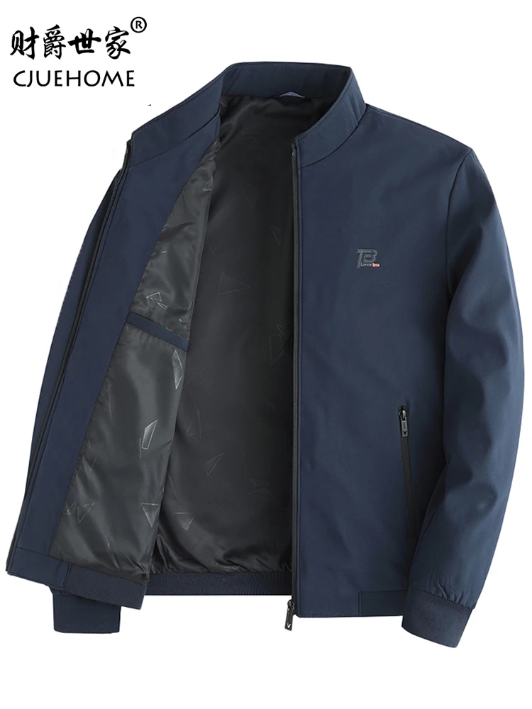 Dad Outerwear Spring and Autumn Men's Jacket 2024 New Clothes Middle-Aged Top Casual