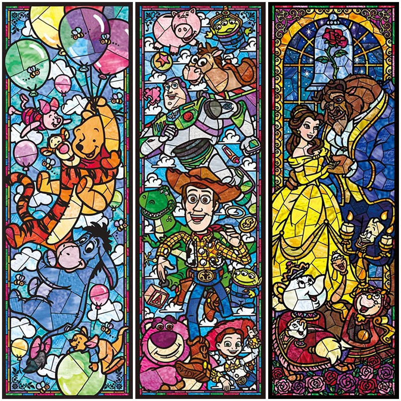 

Набор для алмазной вышивки «сделай сам», картина из мультфильмов Диснея 5D, с изображением принцессы Джека пуха, мозаика для творчества, детская комната, декор «сделай сам»