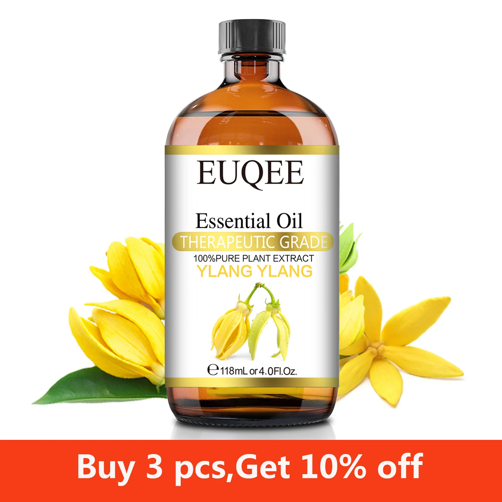 

118 мл чистое натуральное эфирное масло для лаванды для диффузора Уход за кожей Эфирные масла Жасмин Эвкалипт Мянт Ванильный сандаловый аром...