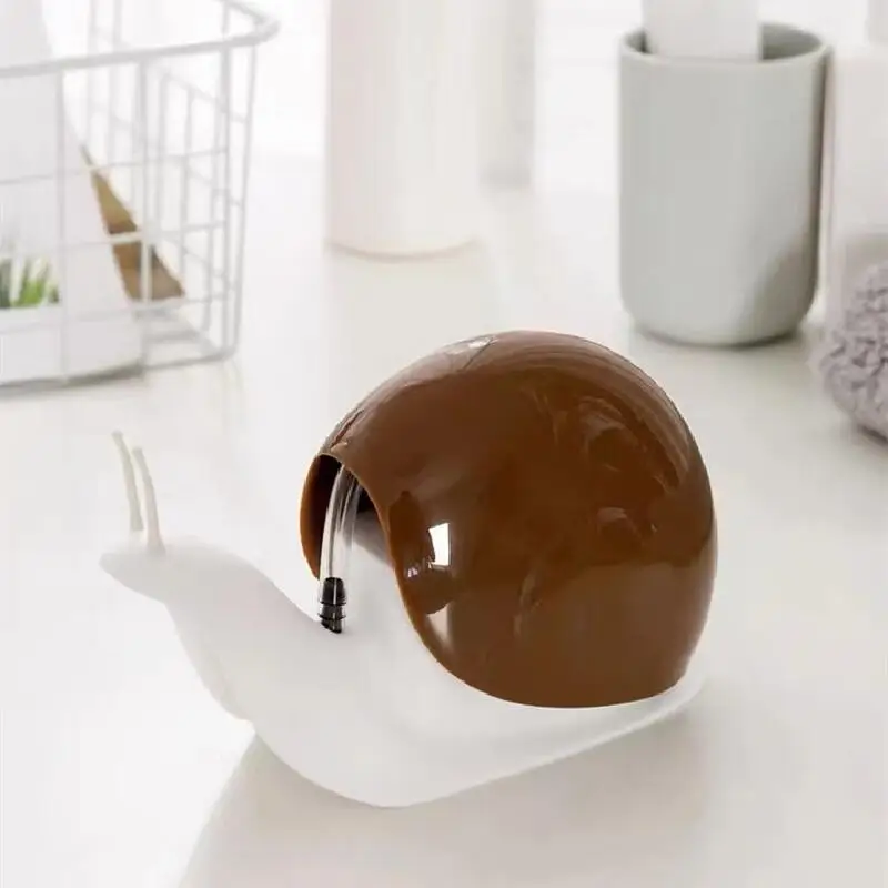 

Kawai Bottle Accessories, Resin Box Mold, Snail Cartoon Creative Shower Gel, Shampoo Container, Hand Sanitizer Press, Health Car