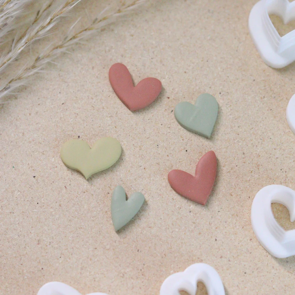 Новинка мягкая керамика полимерная фотография сделай сам сердце геометрические