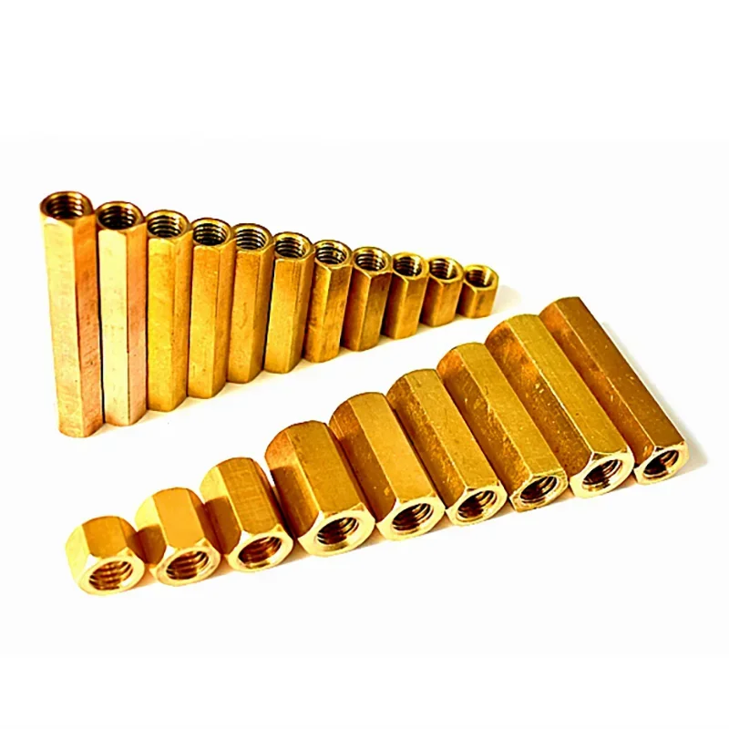 1 шт. латунные двухпроходные шестигранные гайки проставка для материнской платы