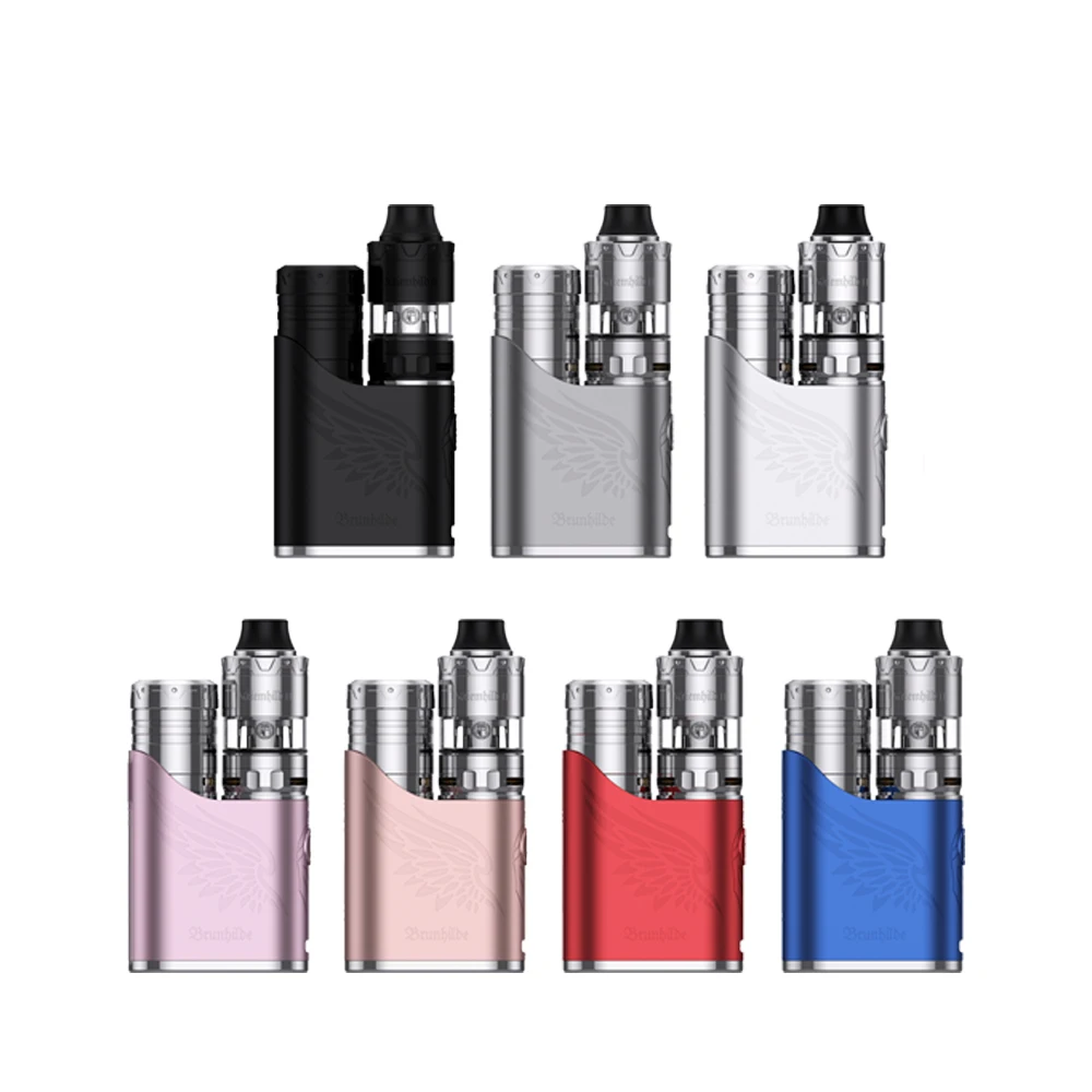 

Original Vapefly Brunhilde SBS Kit 100W MOD Box Vape 4ml Kriemhild II Tank Atomizer VW/Bypass/TC Electronic Cigarette Vaporize