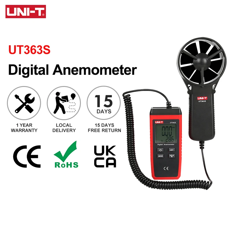 

Мини-анемометр UNI-T UT363S