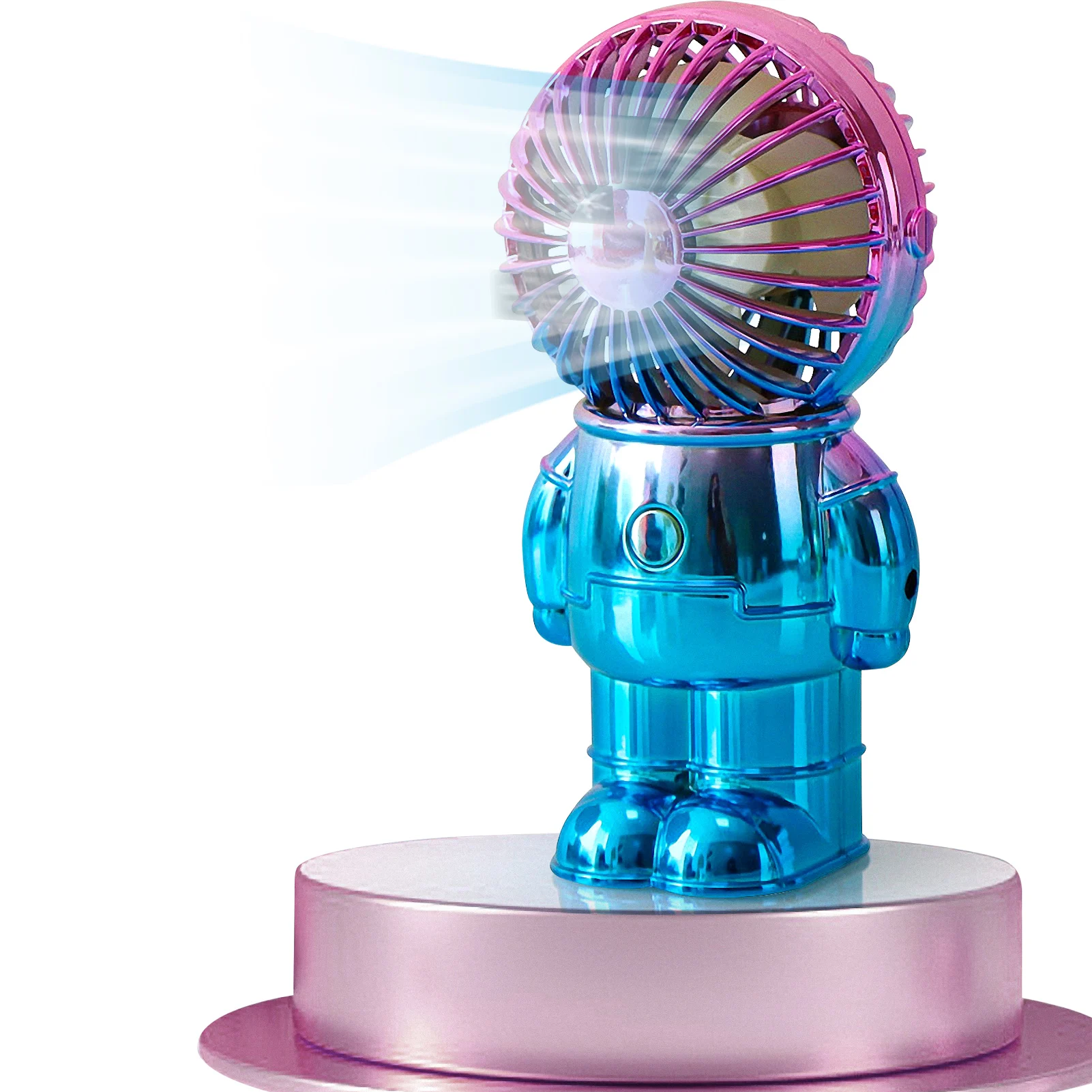 

Портативный портативный веер, портативный фотоастронавт в форме USB, персональный веер, летний подарок для мужчин, женщин, мужчин, для путеше...