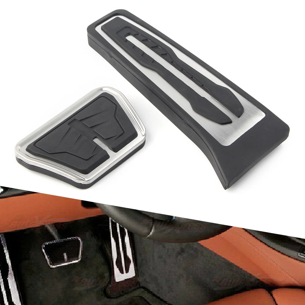 Автомобильная крышка педали тормоза без дрели AT Pad для BMW X3 X5 X6 1 2 3 4 5 6 7 серии F20 F21 F22