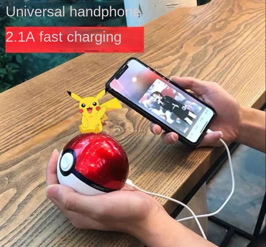 

Оригинальный внешний аккумулятор TAKARA TOMY с изображением эльфа, творческий артефакт, детский мобильный телефон Пикачу, милая мультяшная заря...