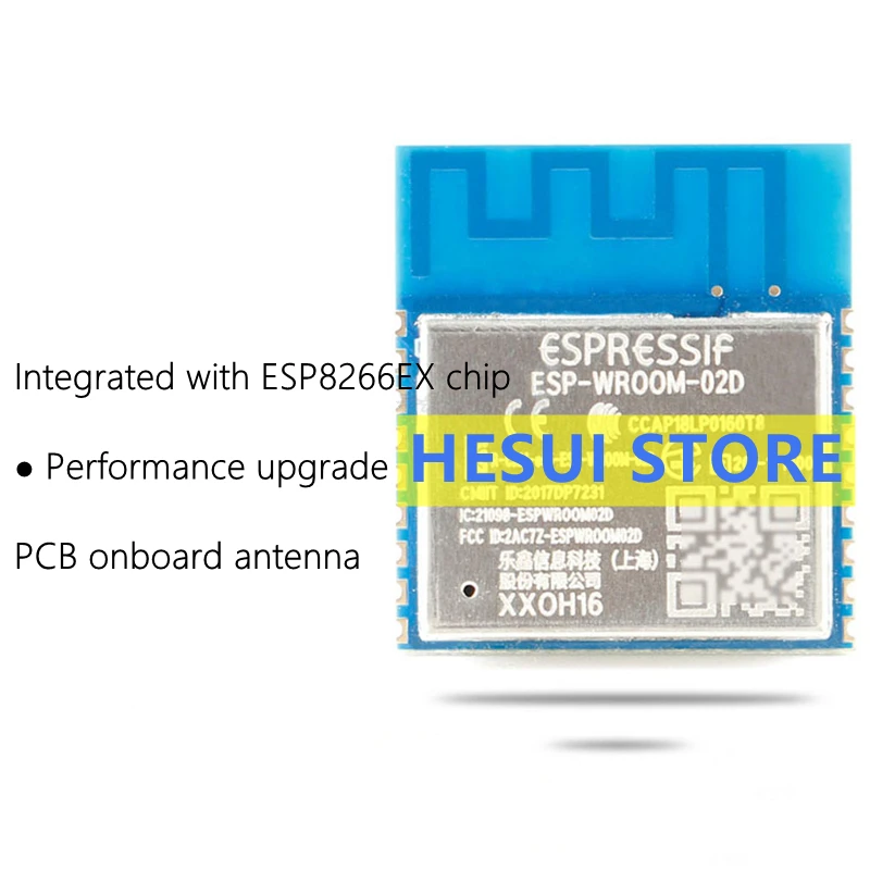 Оригинальный аутентичный телефон, WiFi MCU модуль ESP8266EX, беспроводной модуль Интернета вещей