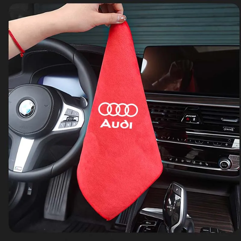 Полотенце из ткани для полировки салона автомобиля аксессуары чистки дома Audi A1 A3
