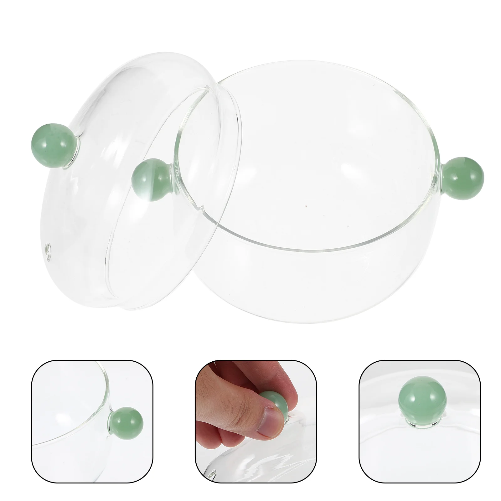 

Home Glass Saucepan Noodle Pot Kitchen Cooking Stew Household Food Clear Kitchenware Cookware Soup