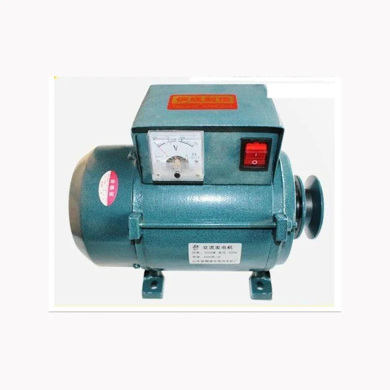 

High power small generator household lighting permanent magnet brushless supercharger thin copper core New