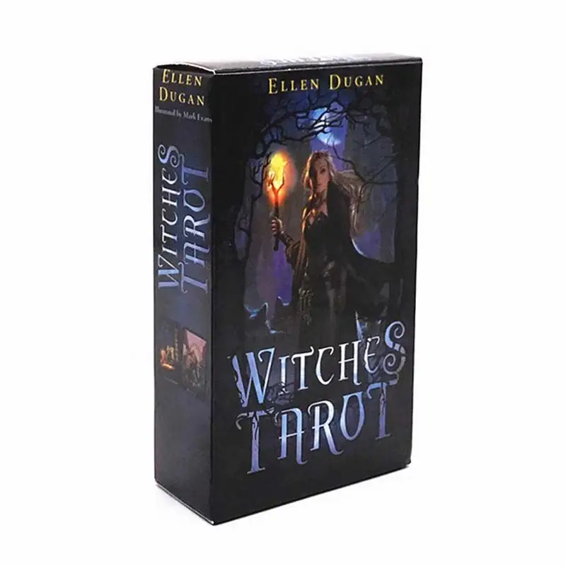 

Most Popular Tarot Deck 78 Cards Witches Tarot Card Mysterious Divination Everyday Witch Tarot Cards Game Board Game