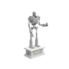 MOC-14898 механический Железный робот, строительные блоки, кирпичи, кирпичи, высокотехнологичные городские фигурки, гигантская модель, детские игрушки для строительства