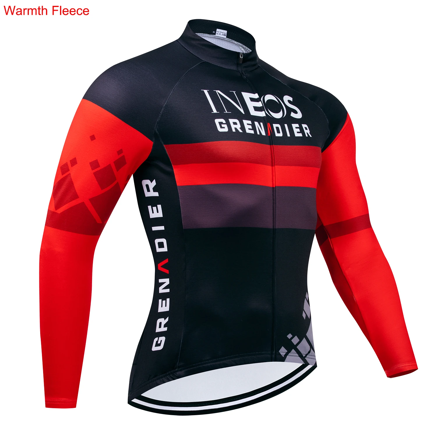Зимние велосипедные куртки INEOS Team для мужчин и женщин 2025 UAE Ropa Ciclismo термофлисовая