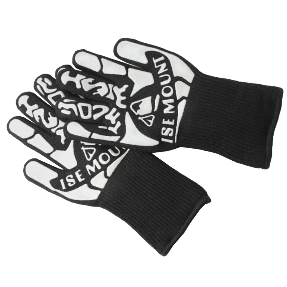 

Grilling Glove Work Glove Kitchen Essentials Bbq Mitts Anti-Hot Gloves Micro-wave Oven Microwave Oven Glove