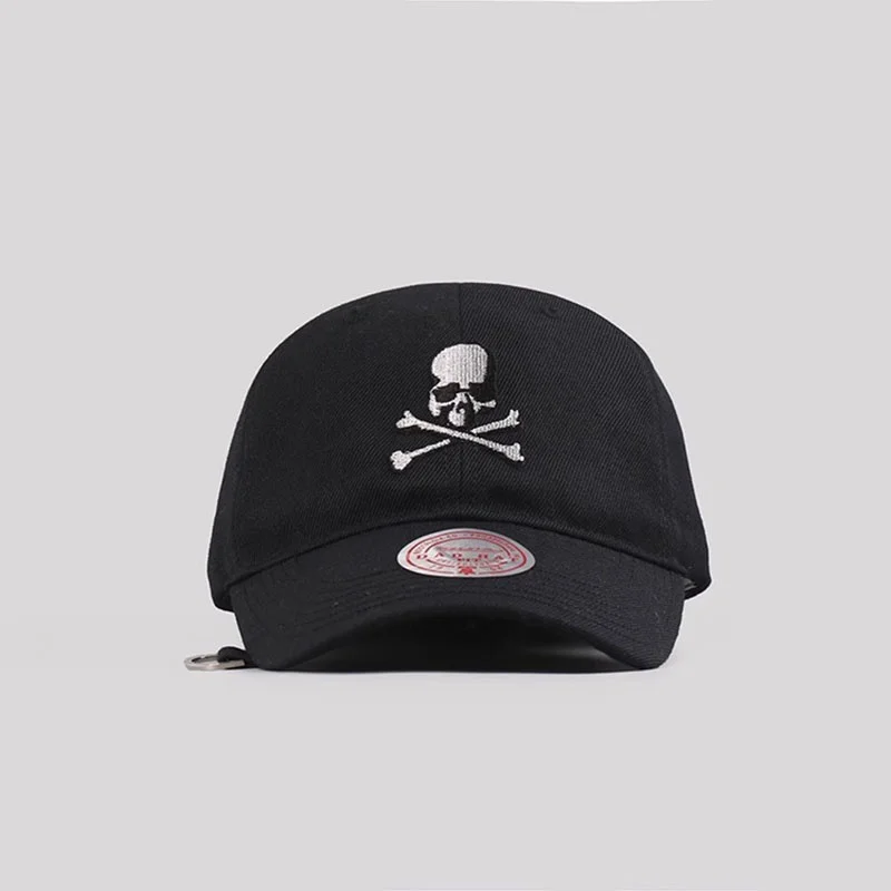 

MASTERMIND JAPAN MMJ Duck Tongue Hat Japanese Tide Dark Skull Embroidered Hat Men And Women Couples Curved Brim Baseball Cap