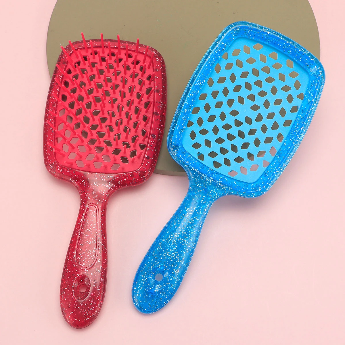 Аэрограф для завивки волос с подушкой безопасности массажа антистатические