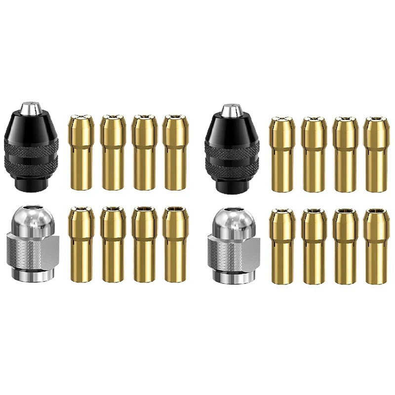 

Drill Chuck Kit Quick Change Adapter Quick Change Rotary Drill Nut Tool Kit Brass For Changing Drill Chuck Tools