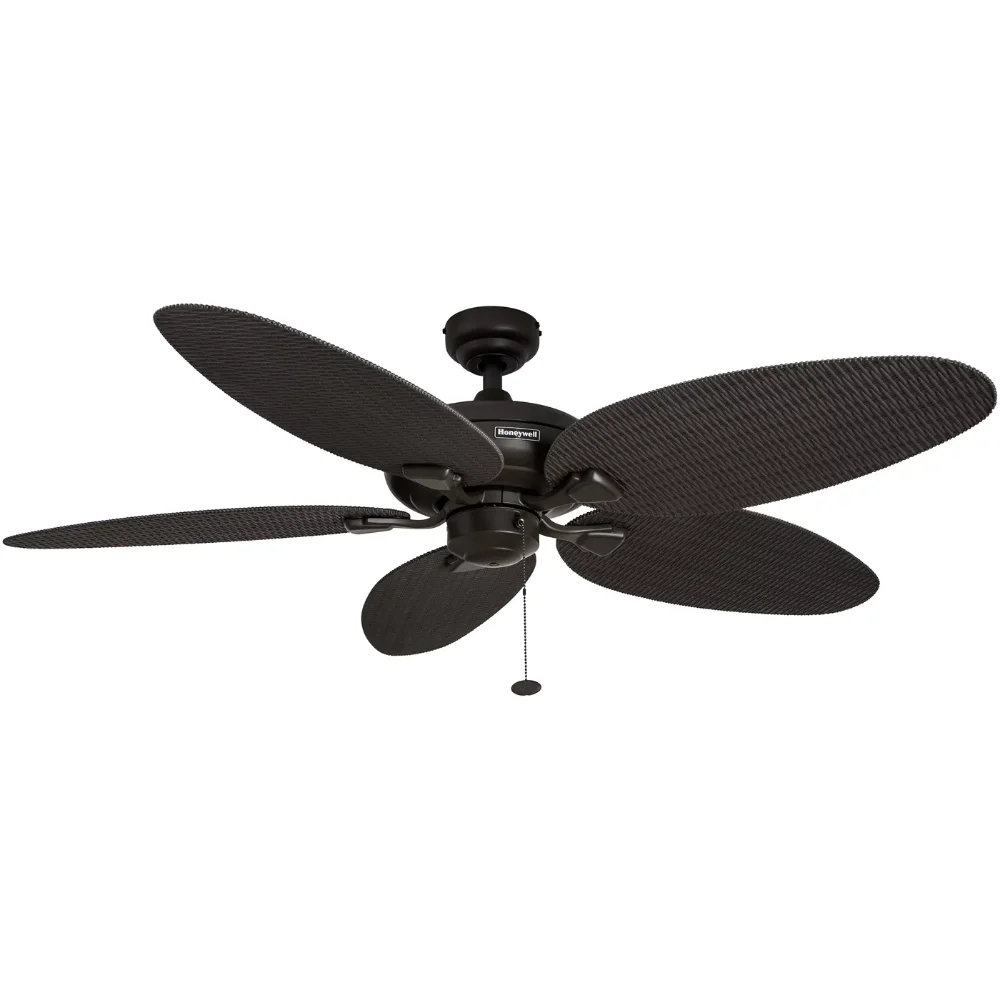

Honeywell Duval 52-дюймовый Бронзовый наружный потолочный вентилятор