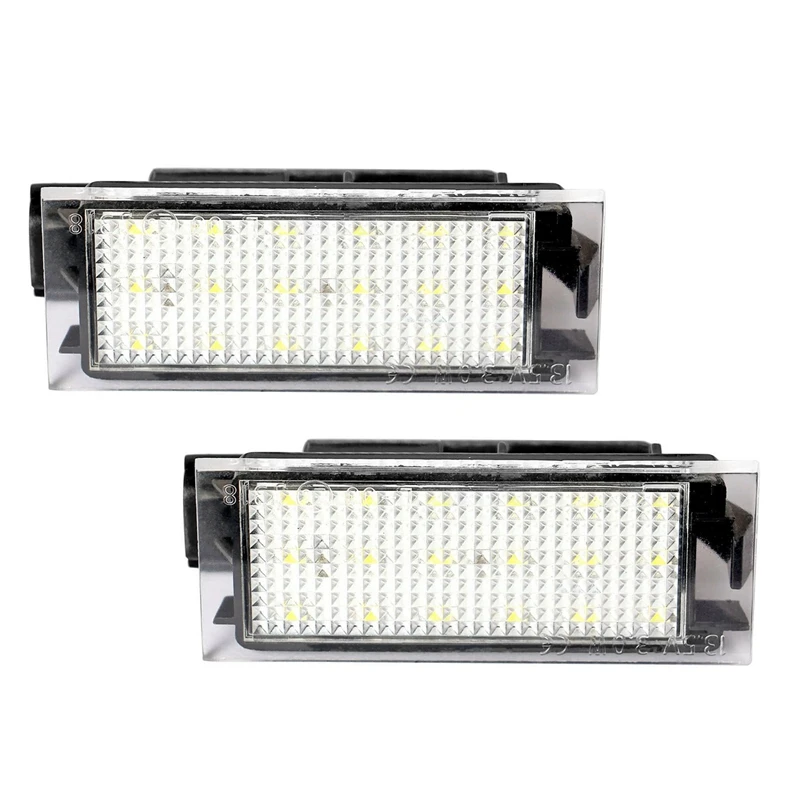 

2X светильник ка номерного знака для RENAULT Megane Clio Laguna