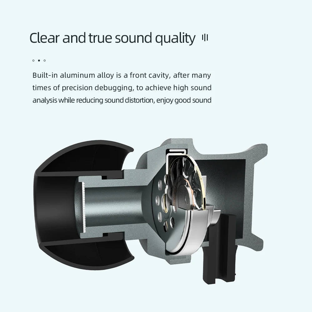 Wired Earphones Extra Bass 3.5mm in Ear Stereo Headphones High Quality Comfortable Fit HIFI Headset with Voice Call Celebrat D7