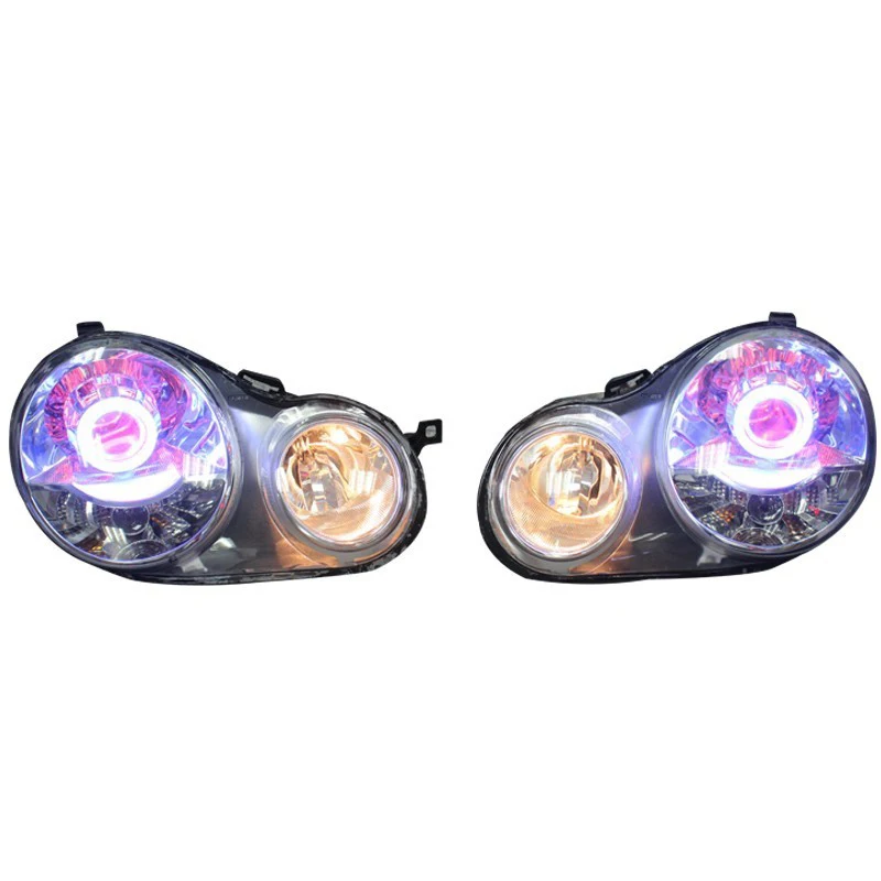 

Bi-Xenon Headlights For Polo 9N Hi-Low Beam Projector Lens with H1 Xenon Light Source