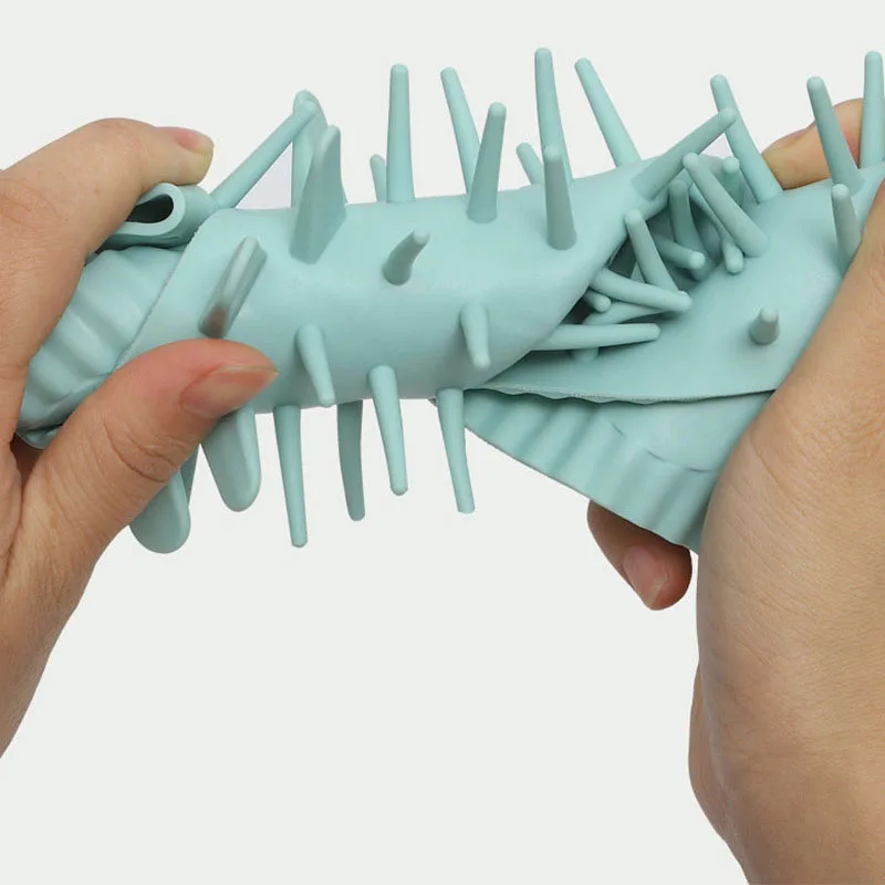 2020 Новое приспособление для очистки лап собак мягкие силиконовые расчески