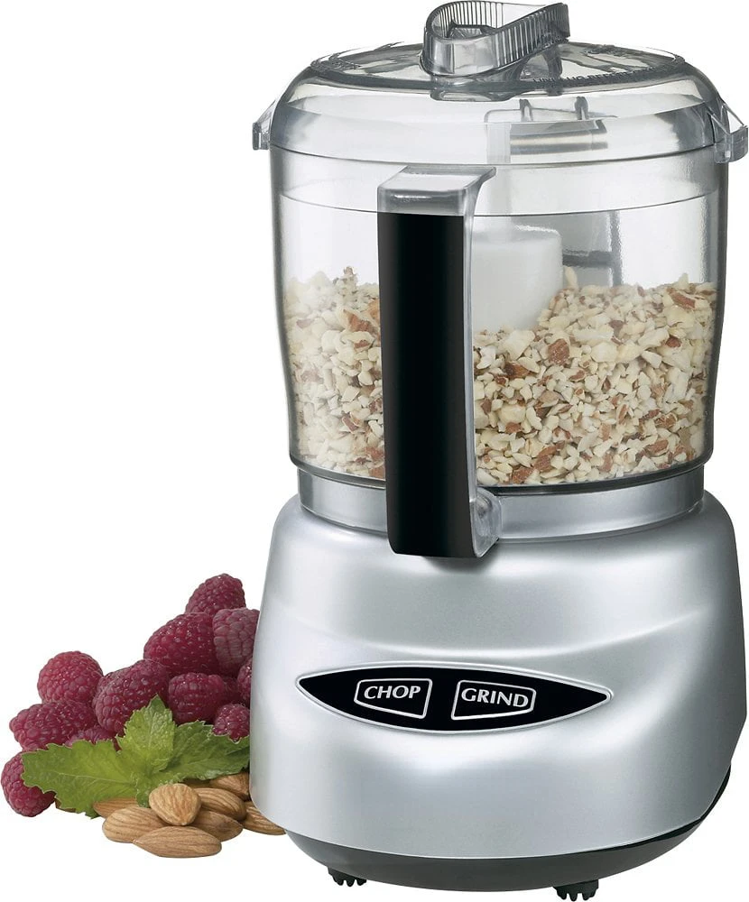 

Plus 3-Cup Food Chopper, Brushed Chrome