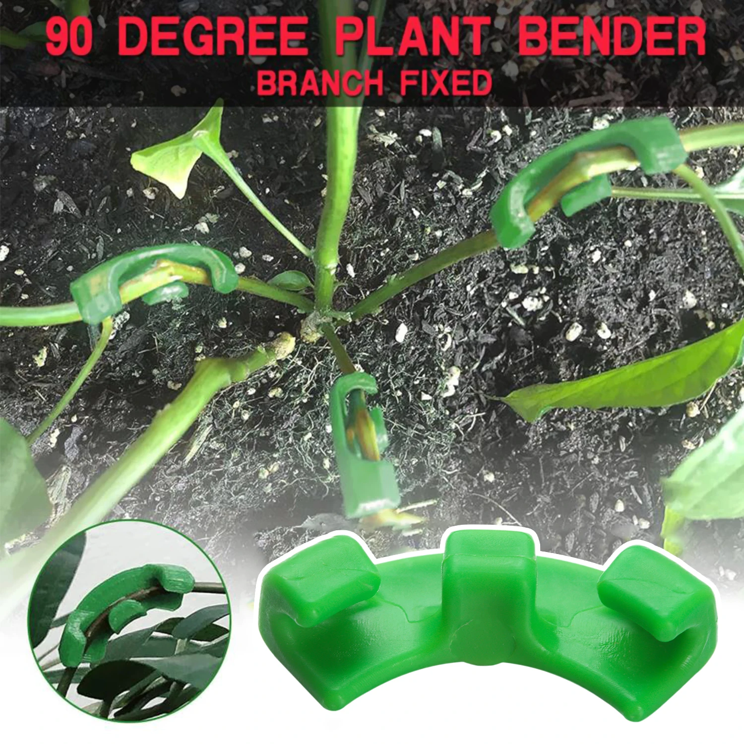 10/20/50pcs 90 Degree Plant Benders Trainer Growth Manipulation Tutors 2