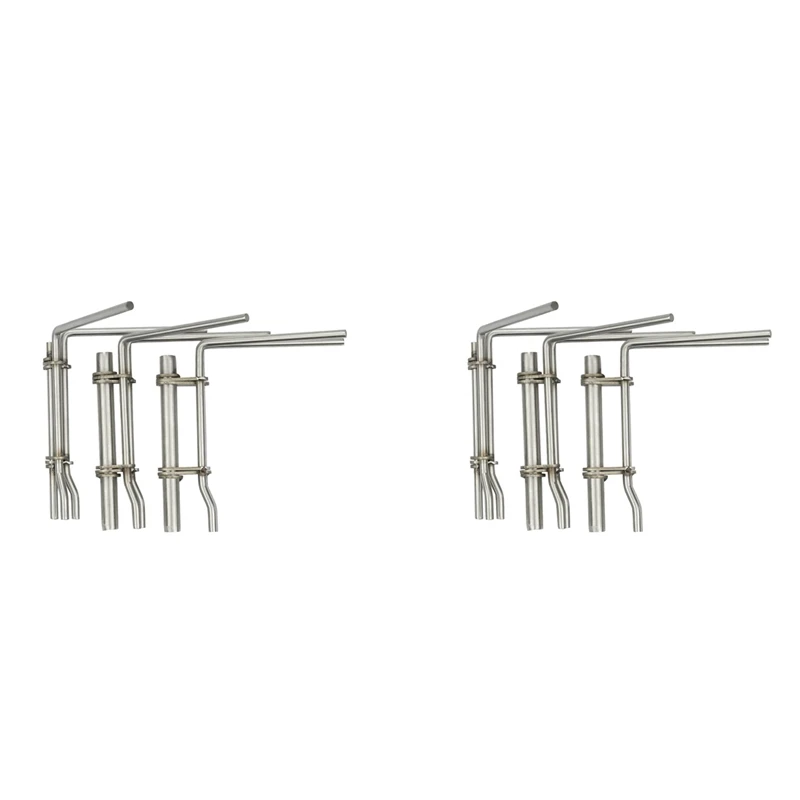 

6 PCS Hydraulic U-Cup Seal Twistor Installation Tool Kit Applicable To Internal Flexible Seal Installation