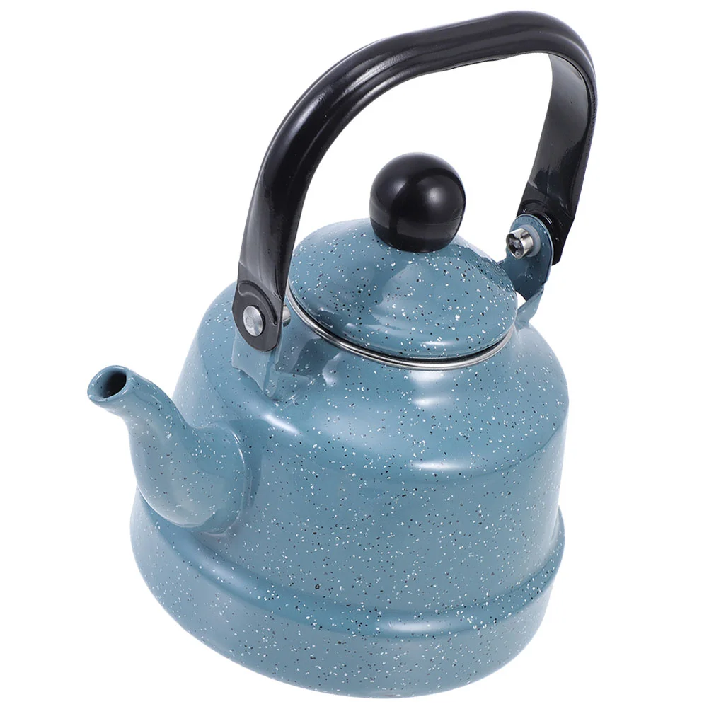 

Tea House Teapot Enamel Tea Kettle Kungfu Teapot Pour Coffee Kettle Portable Water Pot Vintage Teapot