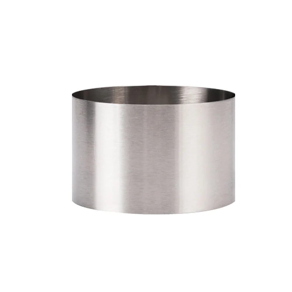 

Cookie Cake Ring Molds Pastry Donut Stainless Steel Mousse Biscuit Mold Metal Lifter Out Cut Fondant Press Maker Round Baking