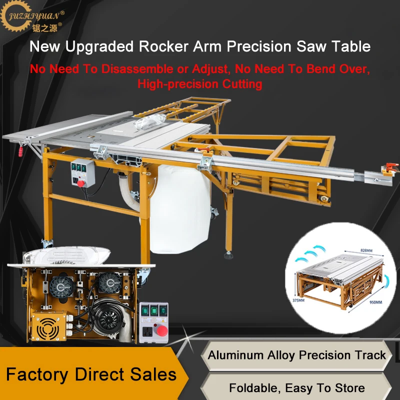 JZY-9D деревообрабатывающая настольная пила беспыльная для резки древесины
