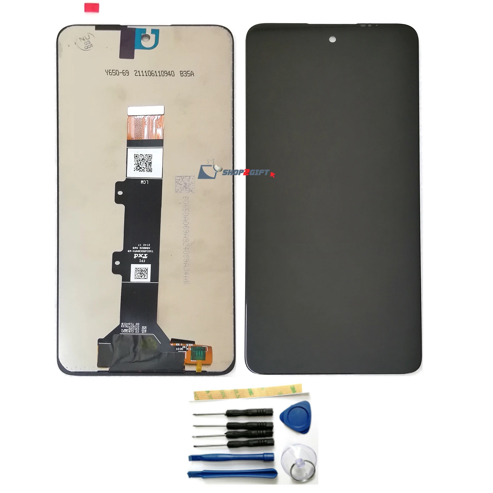 

6.5" For Motorola Moto G22 LCD Display Touch Screen Digitizer with Tools&3M