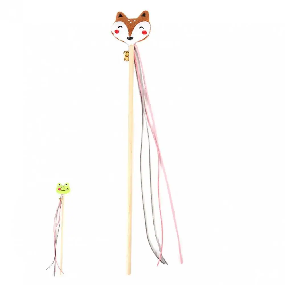 

Пазл с милыми лягушками тигра, лисы, игрушка для кошек, плюшевая шариковая палочка, плюшевая палочка для кошек, многоразовая палочка для чис...