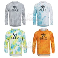 gillz fishing hoodie shirts long sleeve sunscreen breathable angling clothing camisa pesca outdoor anti mosquito fishing jersey