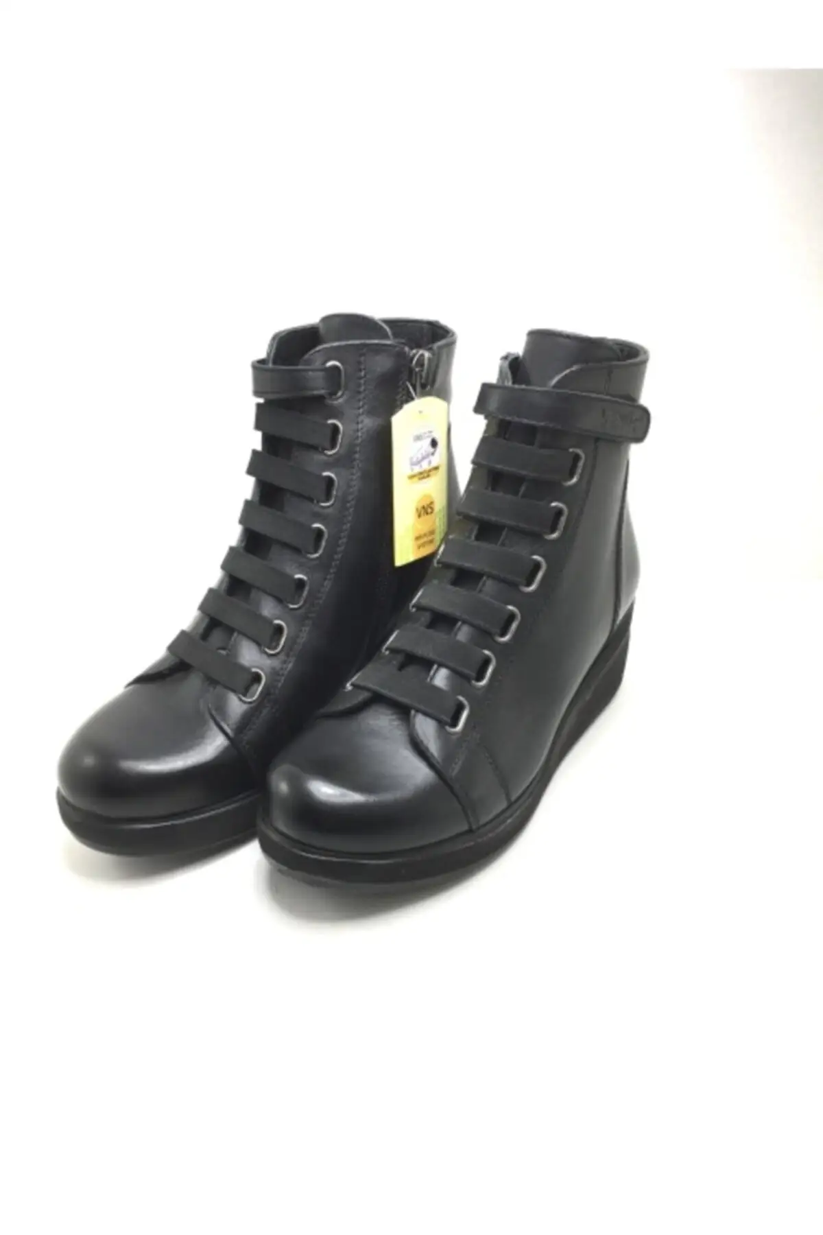 

Women's Black Genuine Leather Boots