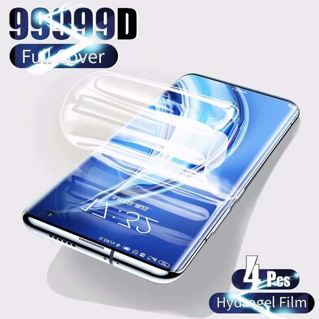 

Гидрогелевая пленка для Xiaomi 12 Pro, 4 шт., защита экрана, не стекло для Xiaomi 12, Xiaomi 12, xiaomi12S, Xiaomi 12S Pro