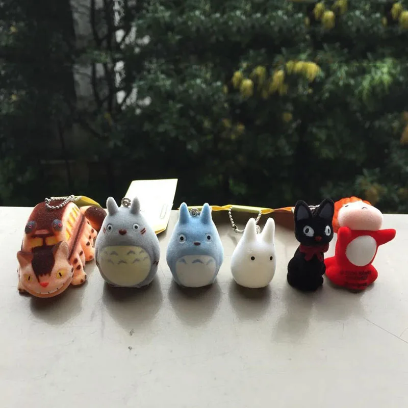 

Брелки с подвеской в виде модели My Neighbor Totoro Ponyo на скале KiKi